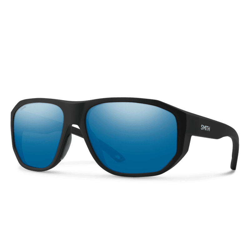 Outrigger Matte Black Polar Blue Mirror view 1