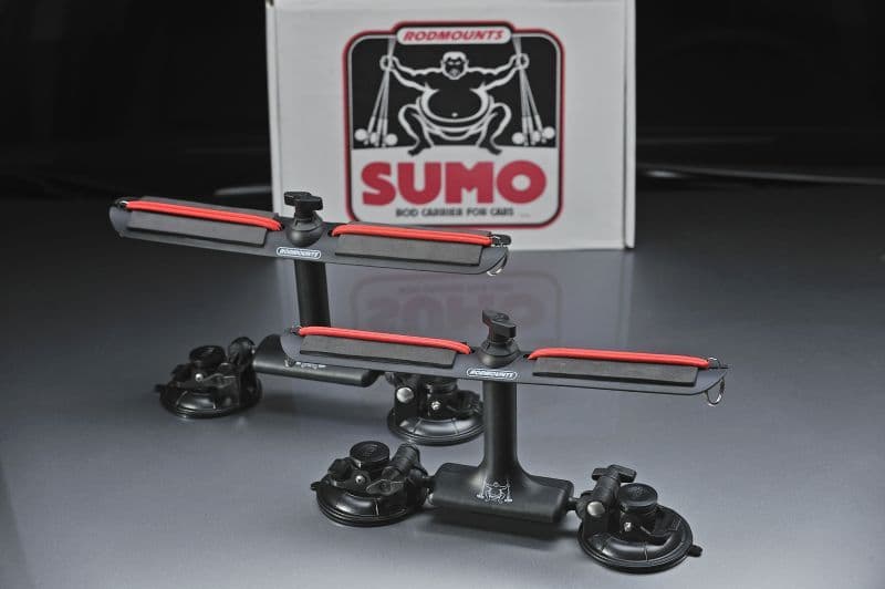 SUMO Suction Mount Rod Carrier view 1