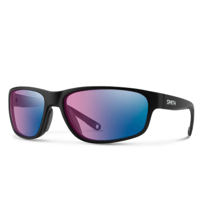 Redding 2 Matte Black Polarchromic Rose Blue Mirror