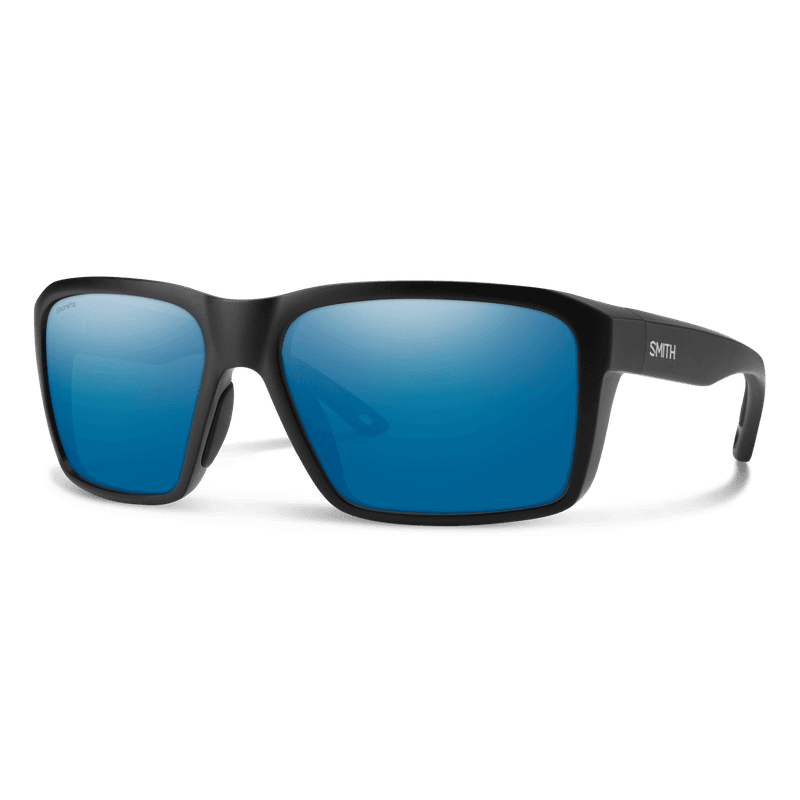 Backcast Matte Black CP Glass Polar Blue Mirror view 1